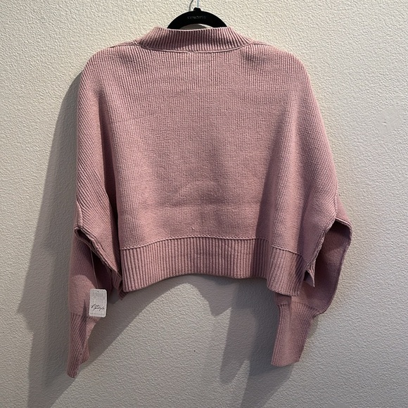 NWT Free People Easy Street Crop Pullover Size M - Picture 5 of 6